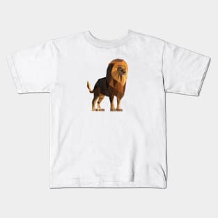 Geometric Lion Kids T-Shirt